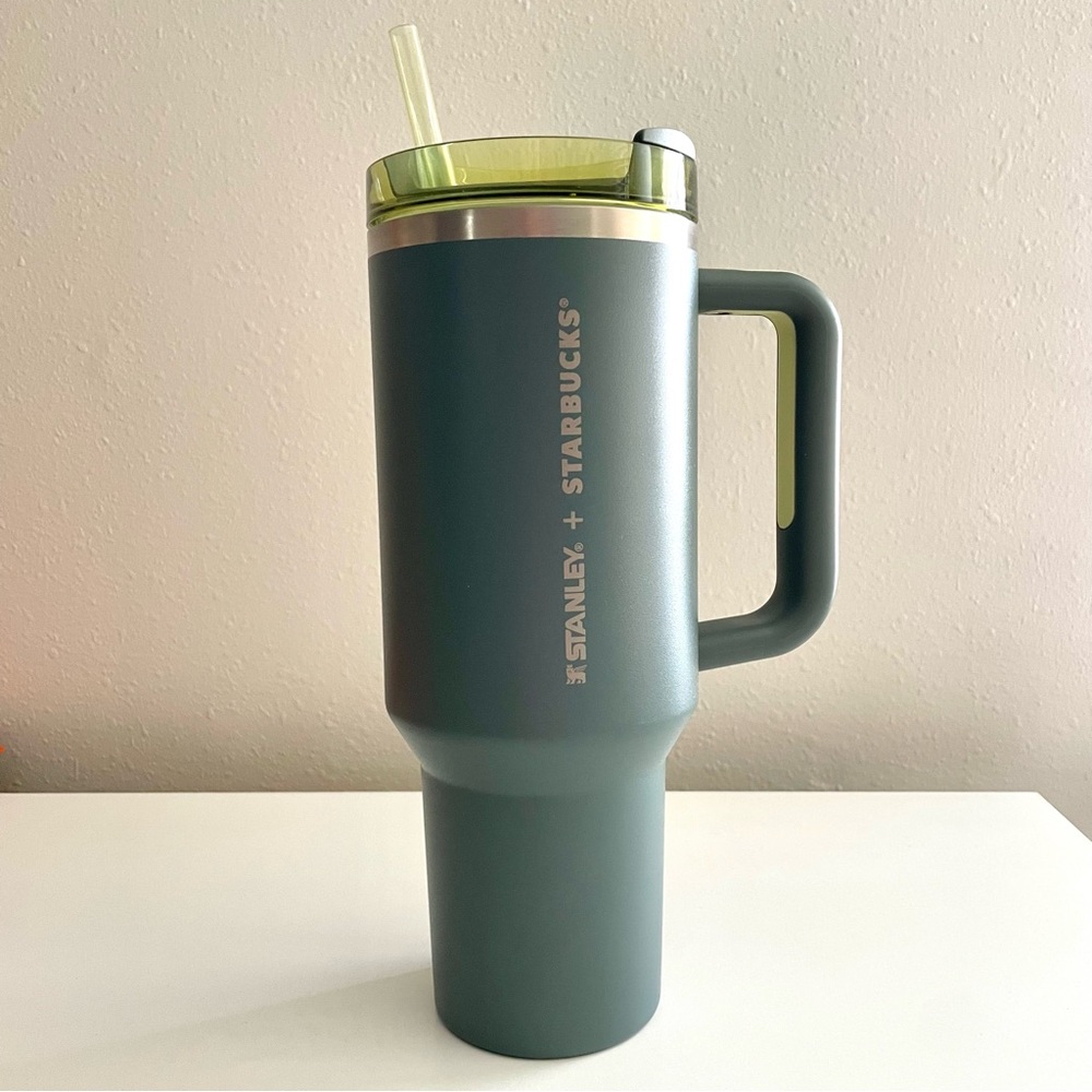 HARD TO FIND Starbucks Stanley Cup Ash Green Asia Limited Edition Collab